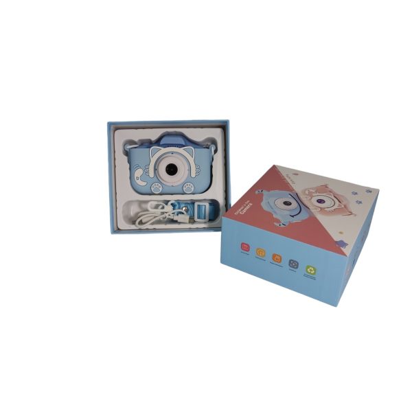 Cámara digital para niños Cámara juegos Kitty